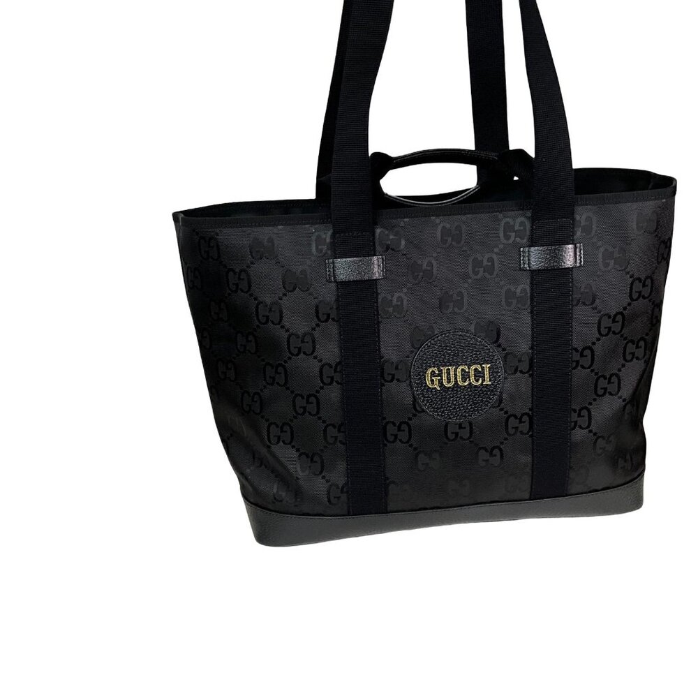 NWT Gucci Off The Grid Medium Tote Bag Black Nylon  Luxury Handbag Authentic. - Picture 3 of 8